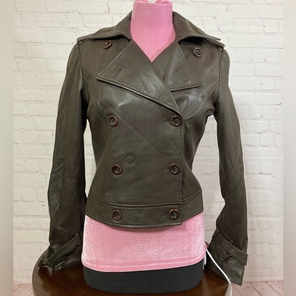 Vakko Jackets & Blazers - VAKKO butter soft leather Moto Jacket. Medium Vintage 90s GUC